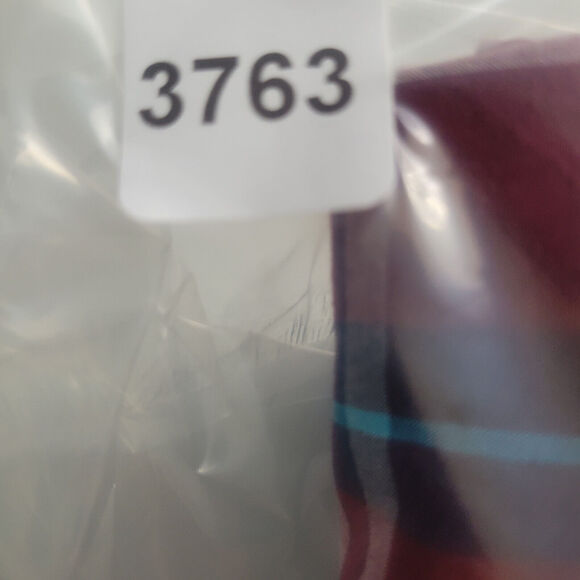 American Eagle Shirt Mens Large Red Plaid Classic Fit Long Sleeve Button Down - Picture 12 of 12